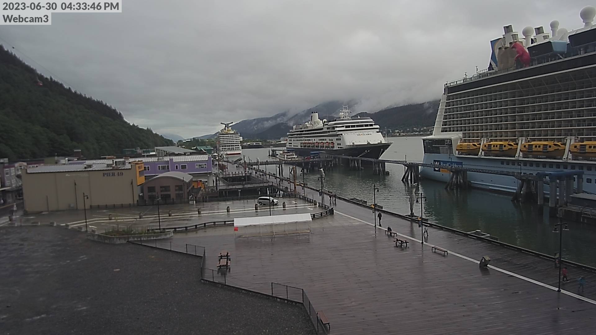 Juneau , Dock Cam , Cruise Cam.